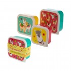 Alpaca Printed Lunch Box - Set of 3